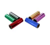 FOILART Lot de 6 Rouleaux de Papier Aluminium Assortiment de Couleurs 1 m x 74 mm