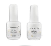 Foils Nail Art Foil Colle Transfert Gel Set 2PCS 15ML avec Boîte