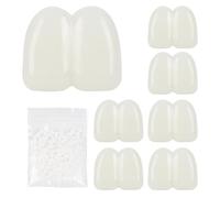 FOIMAS Lot de 6 fausses dents pour costume d'Halloween pour sorcière, clown, lapin - Accessoires de costume d'Halloween