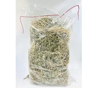Foin de Prairie 100% Naturel - Aliment pour rongeurs, Lapins, Chevaux, chèvres - Récolté en France - Sachet 2 kg