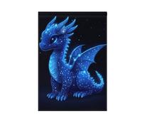 Foiosoh Drapeau de jardin en forme de dragon mignon de dessin animé, 71,1 x 101,6 cm, drapeaux floraux robustes pour l'extérieur, la cour, la maison, les petites vacances, la pelouse, la terrasse