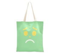 Foiosoh Sad Sac fourre-tout en toile verte pour Sping, épicerie, travail, livre