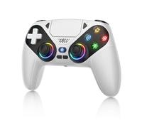 FOIRCEADAL LED Wireless Controller for P-5, Back paddles and Speaker, Dual Vibration/Turbo//Marco Function and 6-Axis Motion with 3.5mm Audio Jack