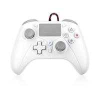 FOIRCEADAL Wired Controller for PS5 with Back paddles 6-Axis Motion/Marco/Turbo/Dual Vibration Function 3.5mm Audio Jack for P5 Pro/Slim/PC