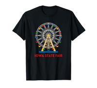 Foire de l'État de l'Iowa Foire du comté de Ferris Wheel T-Shirt