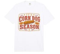 Foire Estivale du comté de Corndog Pun Comfort Colors Adult Heavyweight T-Shirt