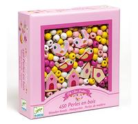 Perles Bois - multicolore TU