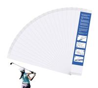 FOJOO Lot de 30 rubans adhésifs double face pour poignée de golf, kit de regripping de club de golf de 5,1 x 25,4 cm, ruban adhésif double face, installation facile et sans résidus