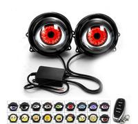 Fokayo Kit de survie « Yeux de démon », phare projecteur animé « Yeux de démon » (B)