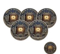 Fokayo Pièce commémorative du 100e Anniversaire de la Naissance de la télévision (1926-2026) - Objet de Collection pour Le centenaire de l'histoire de la radiodiffusion (5pcs)