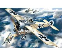 Fokker E.IV , WWI German Fighter 1:72 Plastique Model Kit Icm