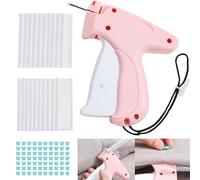 Fokroin Fixateur Rapide pour Vêtements, Mini Pistolet à coudre pour Vêtements, Fixation Rapide de Vêtements, Stitchy Quick Clothing Fixer, Livré Avec 100 Boucles ours et 1100 Aiguilles en Plastique