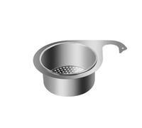 Fokroin Stainless Steel Swan Sink Strainer Basket, Passoire pour évier avec Poignée, Passoire Evier Cuisine, Passoire pour évier de Cuisine, pour filtrer Les déchets de Cuisine et Laver Les légumes