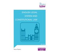 FOL - English System & Constitutional Law 2e