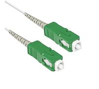 FOLAN Câble Fibre Optique renforcé pour Livebox Orange - Qualité supérieur - Rallonge/Jarretière Optique SC-APC SC-APC 15m