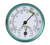 Folanda Thermomètre hygromètre analogique, indicateur de jauge d'humidité de la température intérieure 2 en 1, Moniteur de température d'humidité pour la Maison, la Serre, Aucune Batterie nécessaire