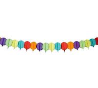 Folat 07918 Guirlande Papier Ballon Multicolore - 6 m