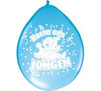 Folat 08231, Jouet ballon, Bleu, Anniversaire, Rond, 30 cm, 8 pièces