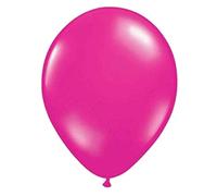 Folat Ballons Magenta Métallisé 30cm-10 Pièces, 08418, rose, Lot de 10