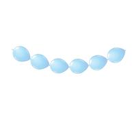 Folat 08460 Light Blue Balloon Garland-3 m