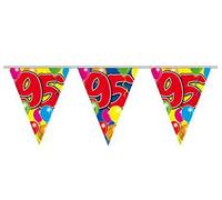 Folat 1 Guirlande Guirlandes 95 Anniversaire Décoration de fête, 10 m