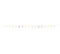 Folat 22205 Decoracion de pastell couleur Guirlande Fanions - Dreamy Pastels - 6 mètres Décoration Party Pour Enfants Adultes