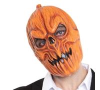 Folat-23838 Halloween Masque Effrayant Citrouille Orange, 23838