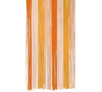 Folat 24335 papier couleur pêche jaune orange Rideau Pretty Peachy-2 x 1 mètre fête pour festival, carnaval, décoration d'anniversaire