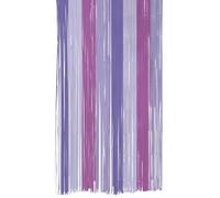 Folat 24341 Décorations de fête en papier violet Rideau de fête - Posh Purple - 2 x 1 mètre - Décorations pour festival, carnaval, décoration d'anniversaire