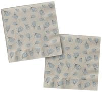 Folat 24982 Decoration Baby Shower Garcon - Serviettes - Blooming Baby Boy - 33 x 33 cm - 20 pièces - pour Révélation de Genre Decoration