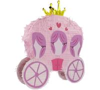 Folat- Piñata-Princess Carriage-Pretty Princess-50 x 50 cm, 27494, Rose