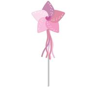 Folat 27501 Décoration d'anniversaire Princesse Rose - Baguettes Magiques - Pretty Princess - 6 pièces - Accessoires de princesse pour fêtes de princesse