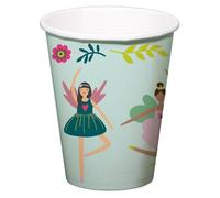 Folat 27603 Jetables Gobelets pour Fete d'anniversaire Gobelets - Fabulous Fairy - 250 ml - 10 pièces Motif fée Princesse