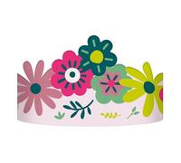 Folat 27610 Couronne de fée en papier Couronnes - Fabulous Fairy - 6 pièces Fete d'anniversaire