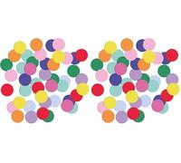 Folat 27774 Décoration d'anniversaire et de fête colorée - Confettis - Stripetastic - 300 pièces - Articles de fête pour enfants et adultes (Lot de 2)