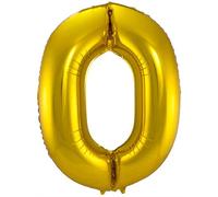 Folat 631402 - Ballon de fleuret numéro 0 - doré - Environ 86 cm
