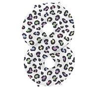 Folat 63918 Ballon Aluminium Numéro Chiffre 8 Bright Panther 86 cm-héliumballon pour Date, Anniversaire, Décoration, Coloré