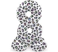 Folat 64748 Ballon Aluminium Numéro avec base Chiffre 8 Bright Panther 41 cm-Pour Date, Anniversaire, Décoration, pas besoin d'hélium, Coloré