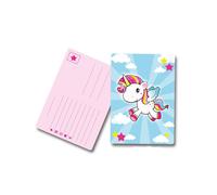 Folat invitations licorne 8 pièces Multicolor G
