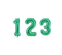 Folat nombre ballon 1 feuille 86 cm vert