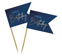 Folat 66003 Bâtonnets Elegant True Blue - 36 pièces
