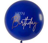 Folat 66010 Ballon Elegant True Blue XL - 80cm