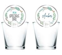 Folat 66954 Marqueurs en verre 'Mijn Speciale Dag' -10 pièces, Multicolore