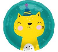 Folat 67932 Ballon en aluminium Chat - 45 cm