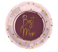 Folat 67960 Ballon en aluminium Best Mum Rose - 45 cm