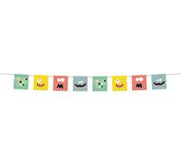 Folat 68294 Ligne de drapeau Monster Bash-6 mètres, Multicolore