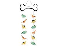 Folat Décoration à Suspendre Dino Roars-30x85 cm, 68298, Multicolore