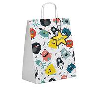 Folat 68318 Sacs de Distribution Monster Bash-6 pièces, Multicolore, 1 stück (6er Pack)