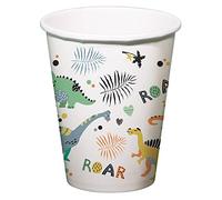 Folat Gobelets Dino Roars 250ml-6 pièces, 68344, Multicolore