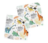 Folat Serviettes Dino Roars 33x33cm-20 pièces, 68350, Multicolore
